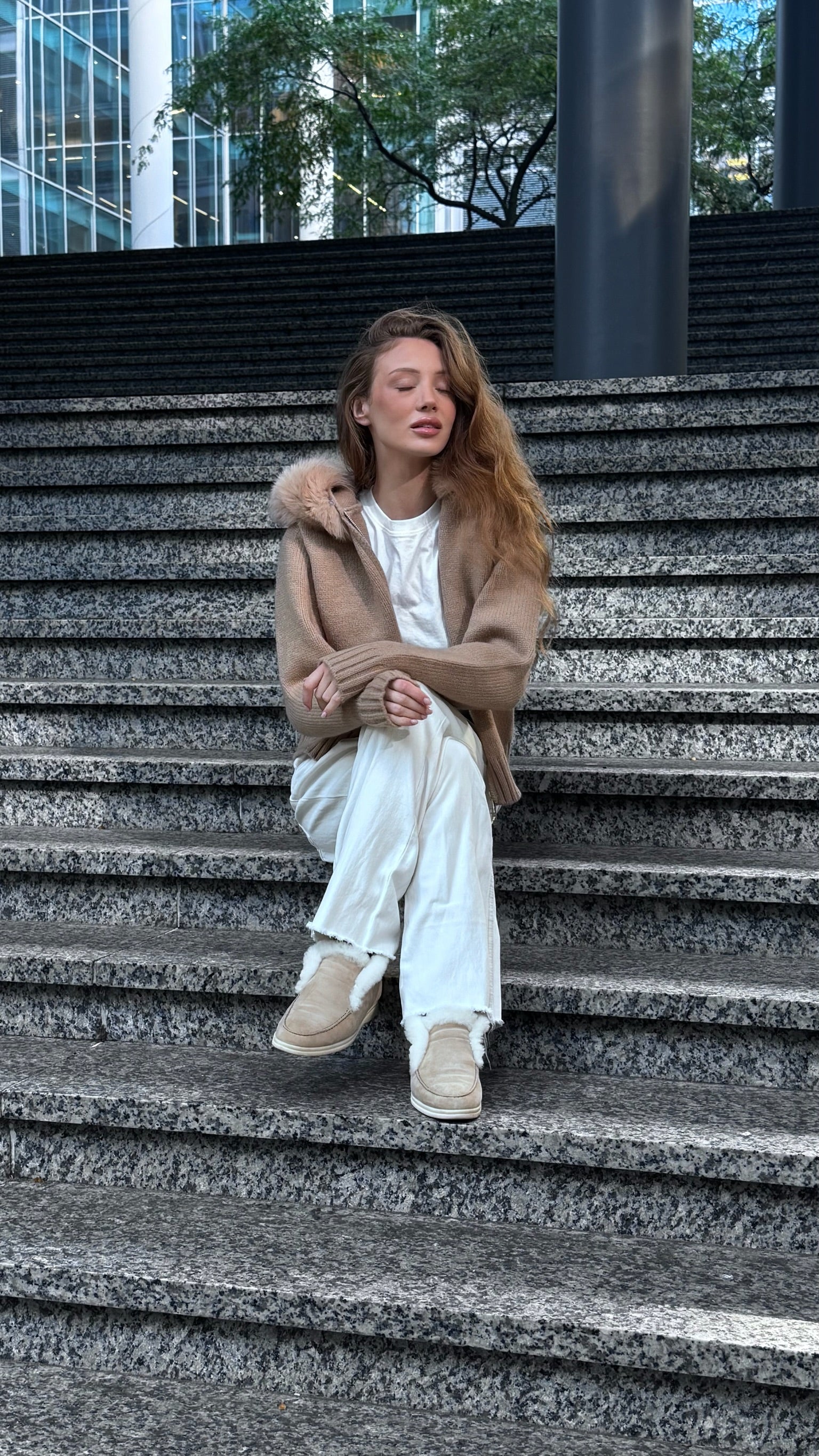 Didi camel hoodie