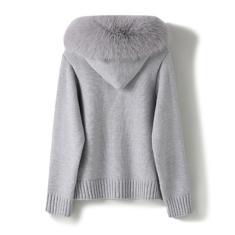 Didi hoodie with fur